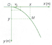 quỹ đạo của vật ném ngang có dạng parabol