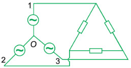 Cách mắc mạch điện 3 pha hình tam giác