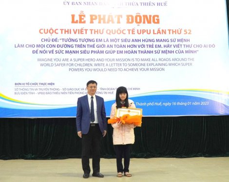 Phát động cuộc thi Viết thư quốc tế UPU