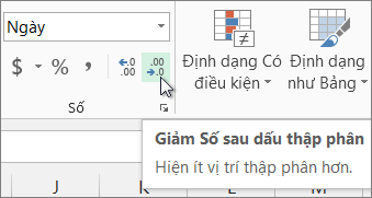 Nút giảm Thập phân