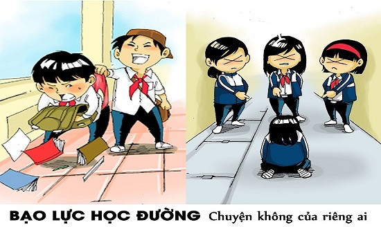 Viết một bài văn ngắn trình bày ý kiến của em về nạn bạo hành học đường