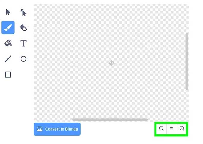 cach-tao-game-scratch-11 Click nút phóng to