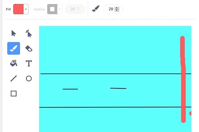 cach-tao-game-scratch-9 Vẽ đường đua