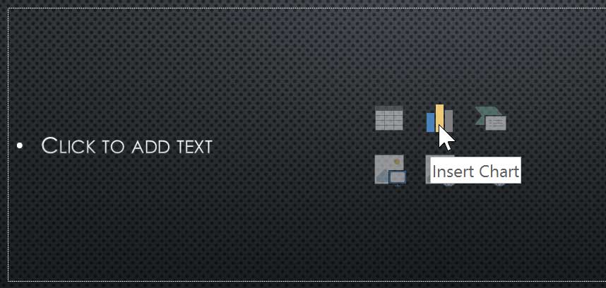 charts-insert-chart-placeholder Click để thêm text vào biểu đồ PowerPoint