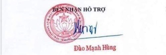 Chữ ký tên Đào Mạnh Hùng