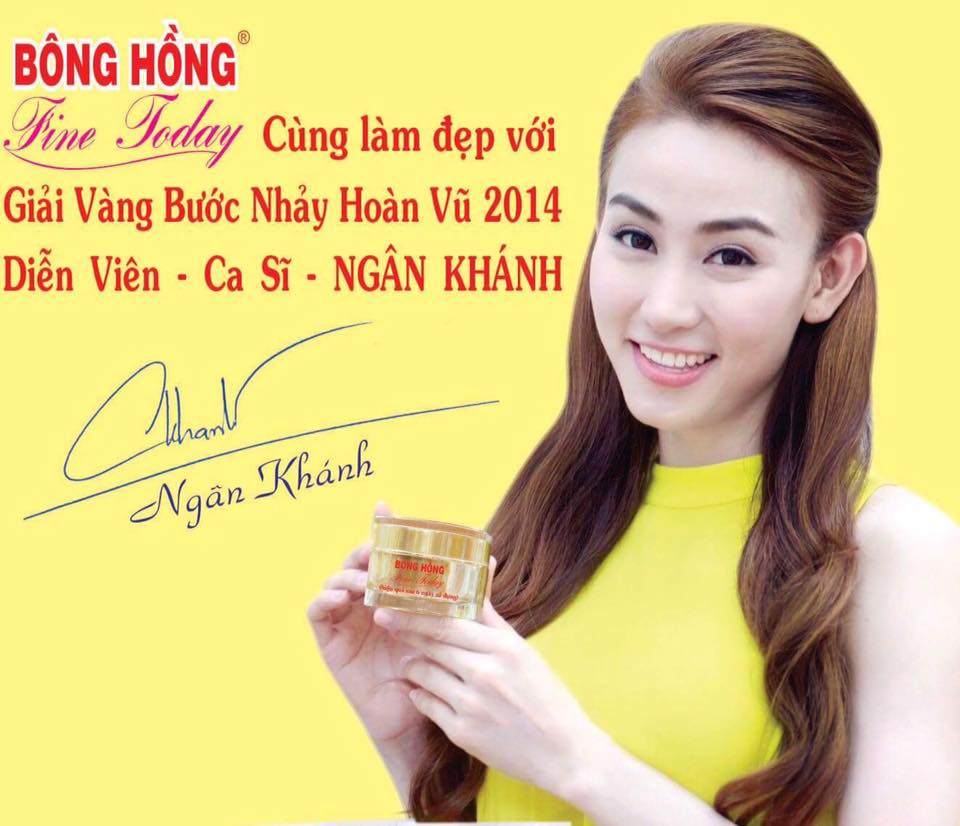 Chữ ký ca sĩ Ngân Khánh