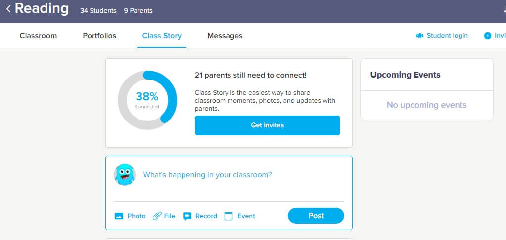 classdojo-web-quay-video-1 Chọn lớp học trên ClassDojo