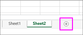excel-copy-sheet Dấu cộng để mở rộng bảng tính trên Excel Online