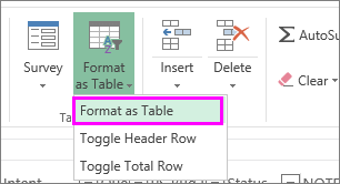 excel-online-table-1 Định dạng bảng trong Excel Online