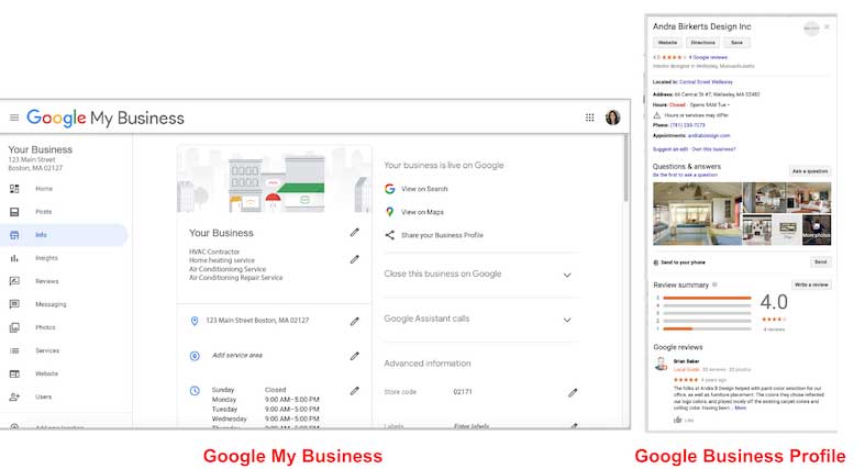 google-business-list Google My Business