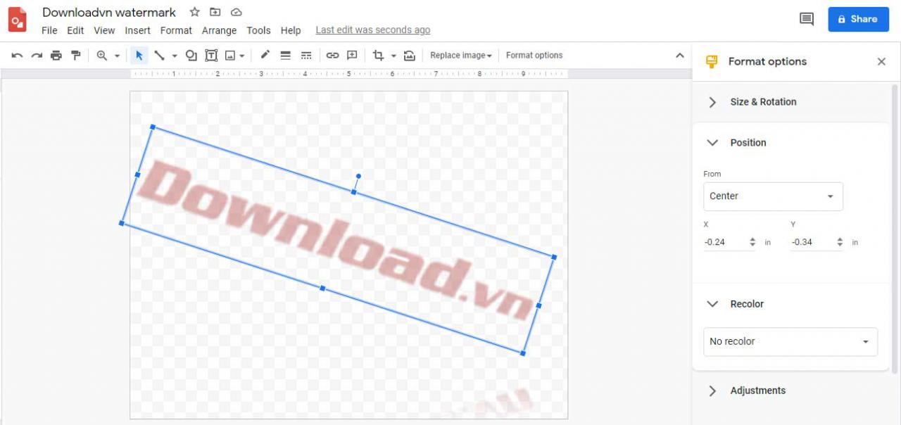 google-docs-watermark-3 Xoay watermark theo hướng bạn muốn
