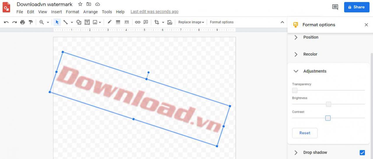 google-docs-watermark-4 Điều chỉnh logo trong Google Drawings