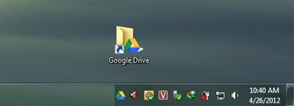 Thiết lập Google Drive thành thư mục trên Windows