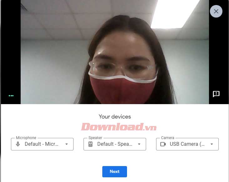 google-meet-preview-2 Kiểm tra kết nối các thiết bị ngoại vi trên Google Meet
