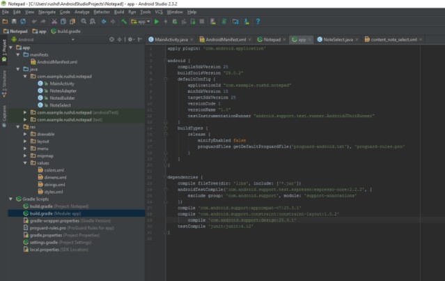 Gradle trong Android Studio