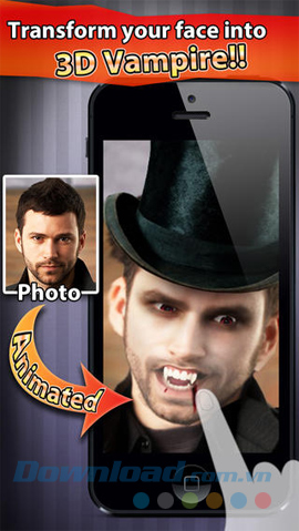 VampireBooth: 3D Vampire