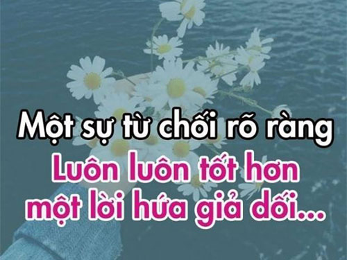 Lời hứa rất quý giá và quan trọng. Nếu đã hứa thì phải thực hiện và giữ lấy nó