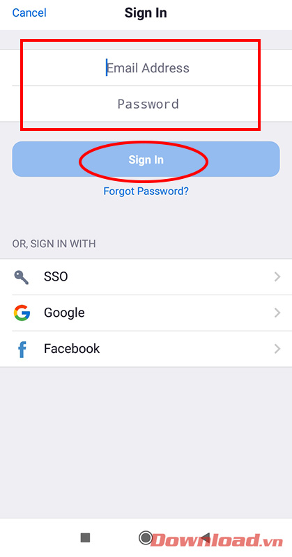 Sign in