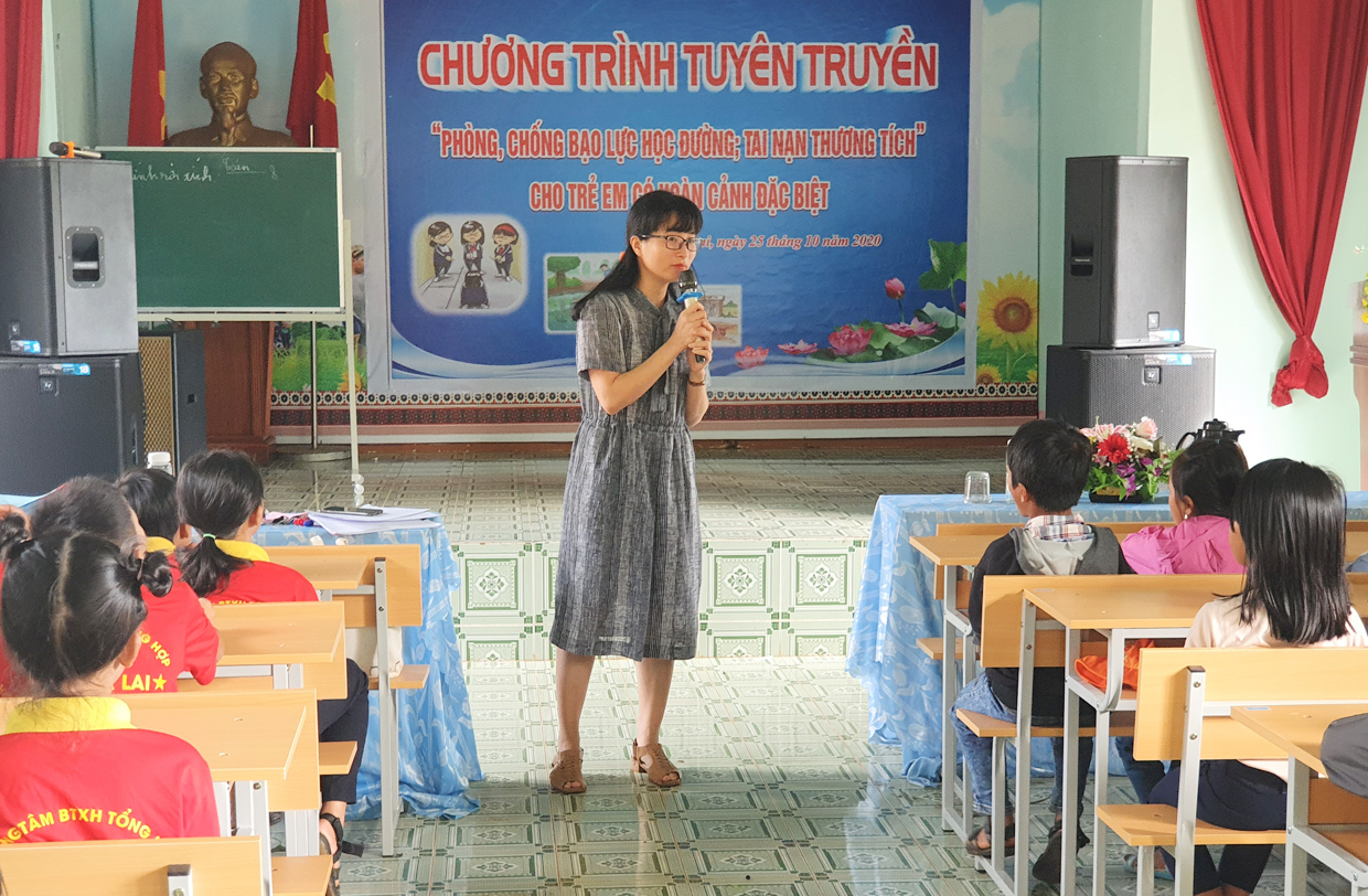 Sản phẩm trình bày thiết kế và lập kế hoạch xây dựng trường học an toàn, phòng chống bạo lực học đường cho học sinh tiểu học