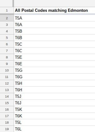 importxml-result-3 Toàn bộ mã code kết hợp Edmonton tương ứng