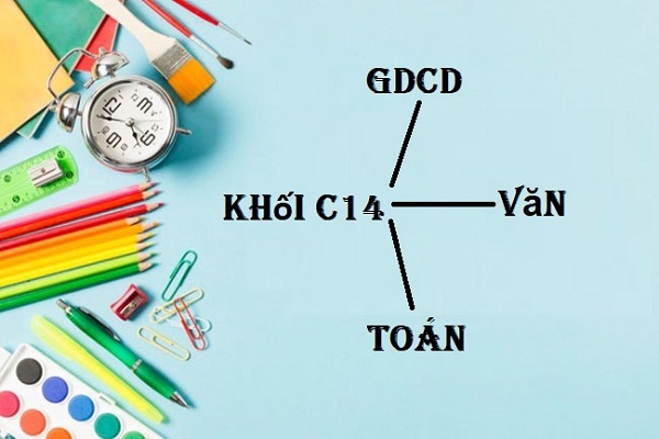 Khối C14 gồm những môn nào