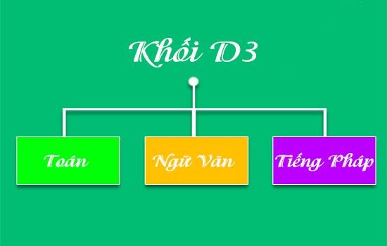 Khối D3 thi môn nào? Ngành nào và trường nào đào tạo?