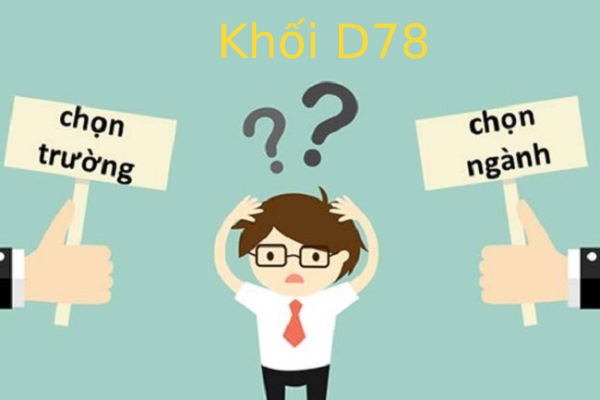 Khối D78 gồm những môn nào