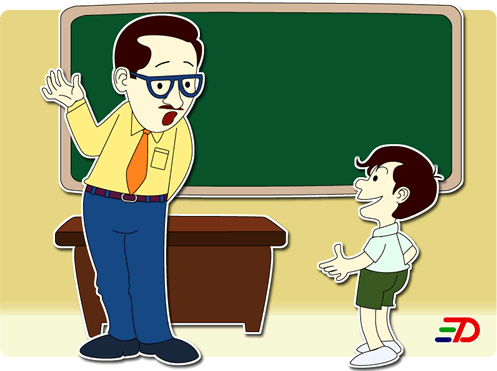 Trả bài cũ trên lớp, học trò khiếp sợ