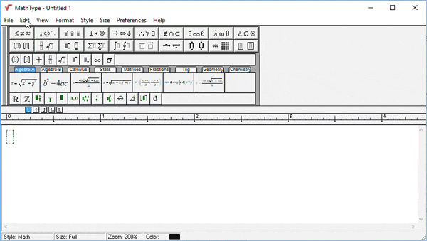 math-input-panel Bảng nhập phương trình toàn học