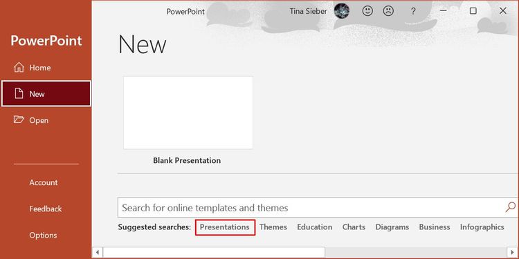 Nhập từ khóa tìm kiếm mẫu slide PowerPoint bạn muốn