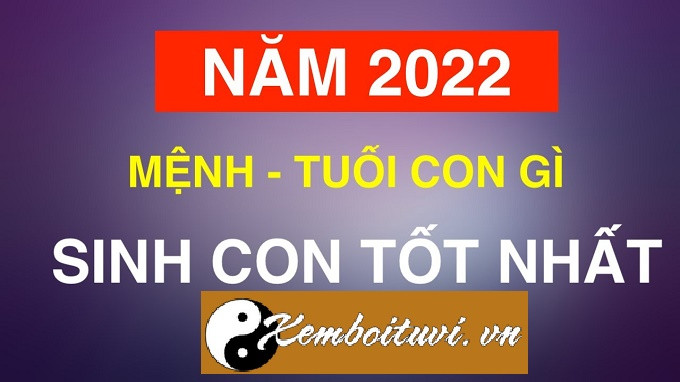 Năm 2022 là năm con gì? Sinh năm 2022 là mệnh gì?