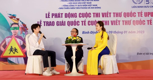 Trao giải quốc tế cuộc thi lviết thư UPU