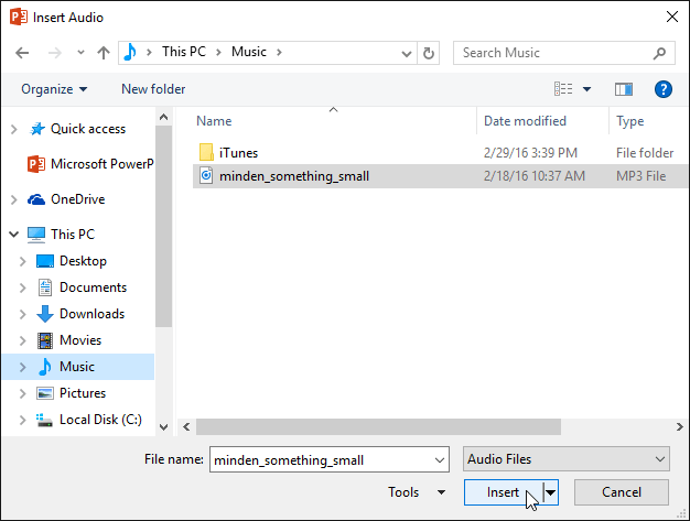 powerpoint-audio-insert-dialog-2 Chèn âm thanh vào PowerPoint