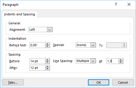 powerpoint-format-4 Chỉnh Indent và Spacing trong PowerPoint