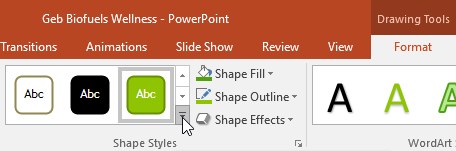 powerpoint-format-shape-6 Kiểu hình dạng trong PowerPoint