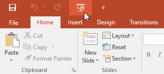powerpoint-present-command-1 Menu PowerPoint