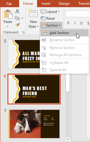 quan-ly-slide-powerpoint-13 Thêm Section vào PowerPoint