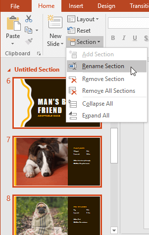 quan-ly-slide-powerpoint-15 Đổi lại tên section trong PowerPoint