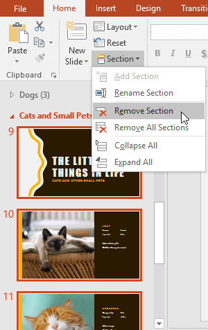 quan-ly-slide-powerpoint-18 Loại bỏ section không mong muốn trên PowerPoint