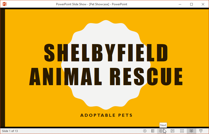 quan-ly-slide-powerpoint-4 Reading View trong PowerPoint