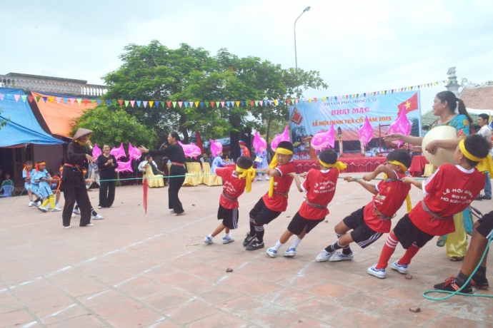 Viết bài văn thuyết minh về quy tắc luật lệ của trò chơi kéo co