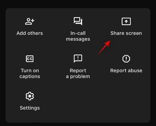 screenshare-meet-ios-2 Chọn Share Screen trên Google Meet