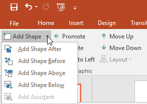 smartart-organizing-add-shape-4 Thêm hình dạng vào SmartArt PowerPoint