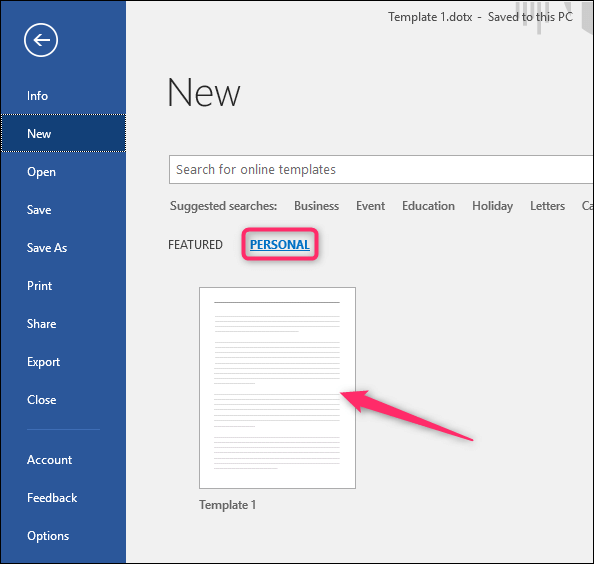 tao-tai-lieu-tren-template-word-1 Cách tạo mới tài liệu trên template Word