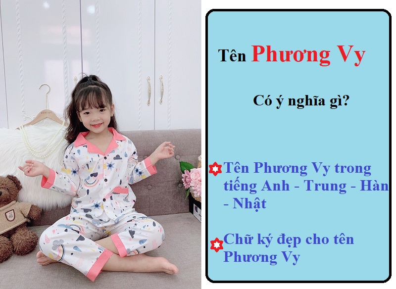 Tên Phương Vy có ý nghĩa gì? Tên Phương Vy trong tiếng Anh, Trung, Hàn, Nhật