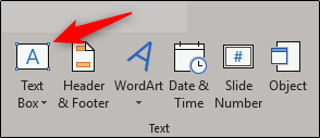 Vào tab Insert, click vào nút Text Box