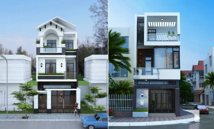 Thiết kế kiến trúc nhà phố