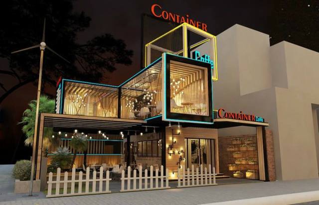 Thiết kế kiến trúc quán cafe