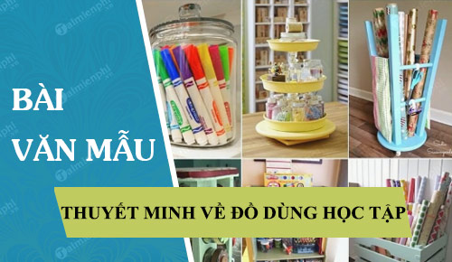 thuyet minh ve mot do dung hoc tap