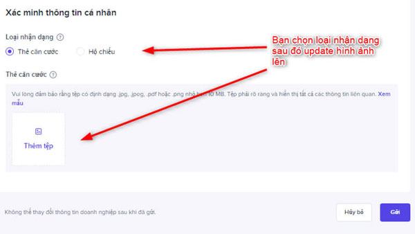 Tải thẻ căn cước